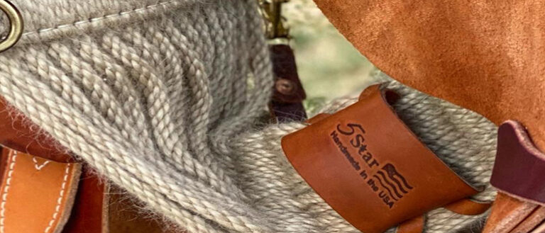 Image of a 5 Star mohair cinch.