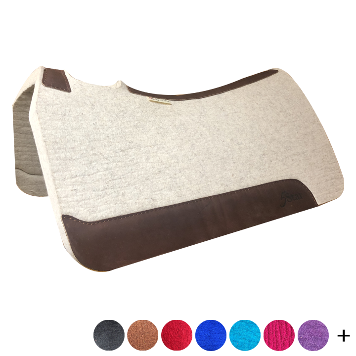 Custom wool saddle pads sale